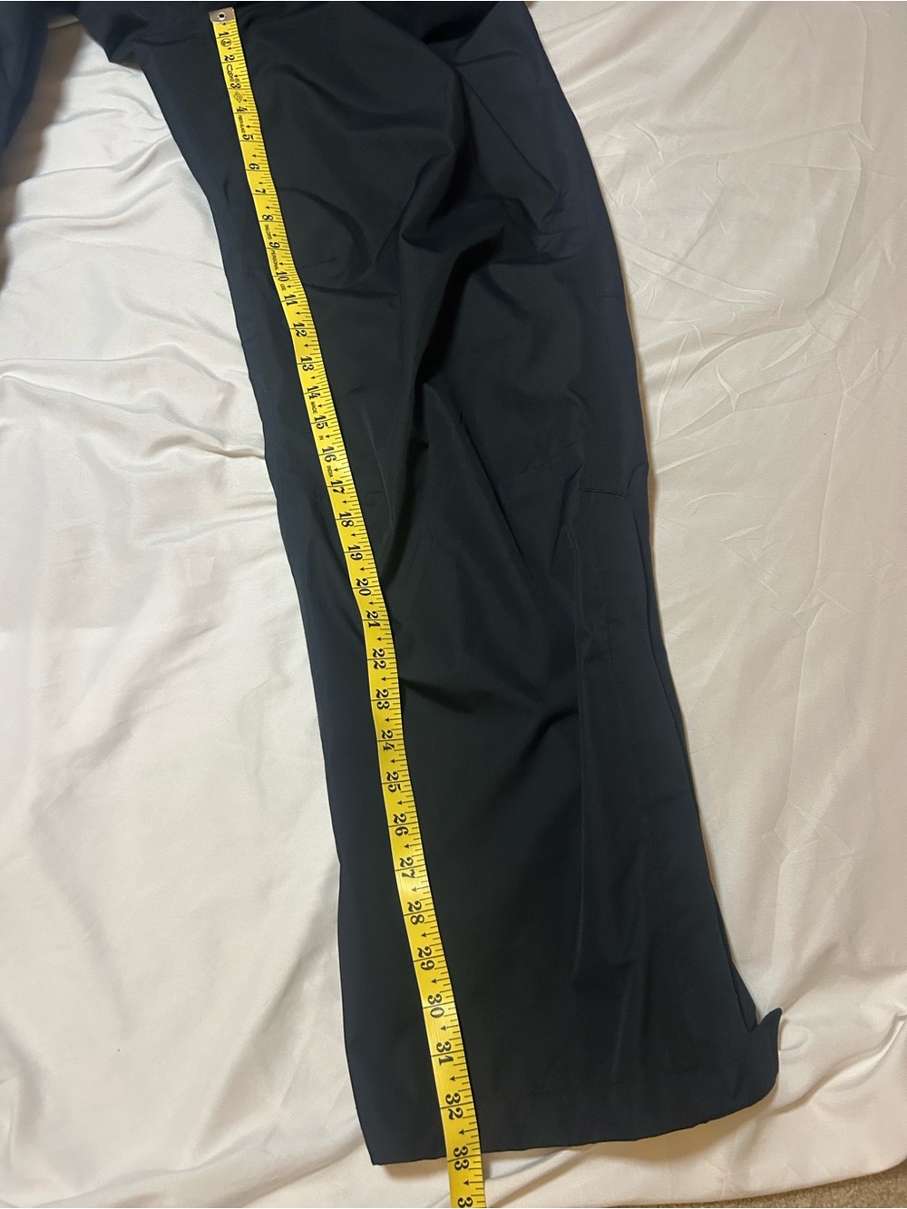 Huk Gunwale Pants Black Size L Windproof Waterproof Fishing Gear Men - Picture 7 of 16